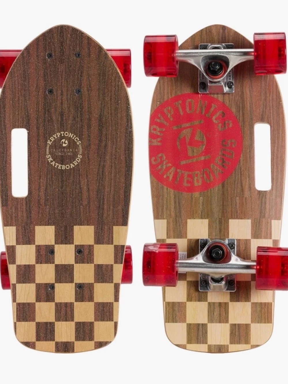 Kryptonics Stubby Cruiser Complete Skateboard - 19"